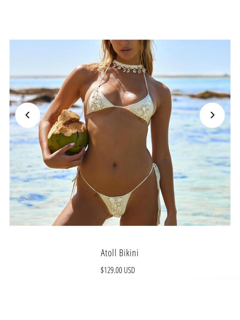Micro shell bikini [COPY] - Picture 3 of 6